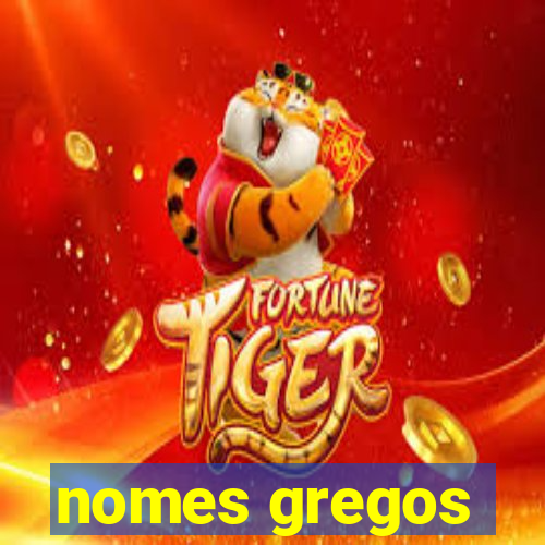 nomes gregos